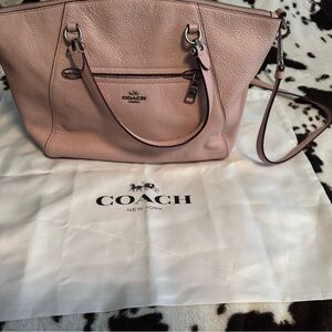 Coach Pink Leather Women's Bag